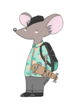 raton secundaria sin fondo web