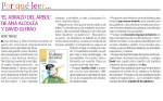 POR QUÉ LEER El abrazo del árbol. De Ana Alcolea y David Guirao&nbsp;HERALDO